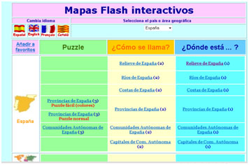 Resultado de imagen de mapas interactivos flash
